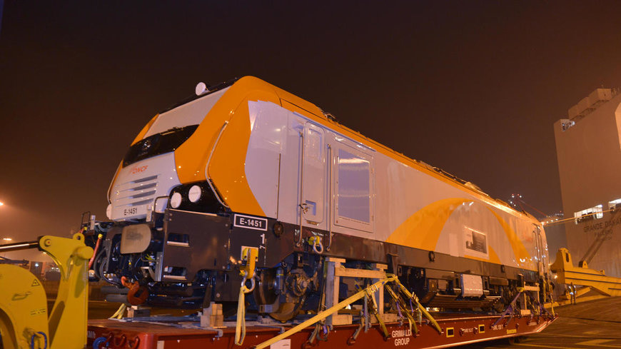 Alstom livre la première des 30 locomotives Prima M4 à l’ONCF